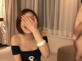 Nene Iino's tight Jap pussy takes a big dick