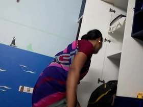 Fresh-faced Indian maid explores her sexual desires