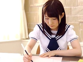 Japanese beauty Asuka Rin's seductive dance and sensual blowjob