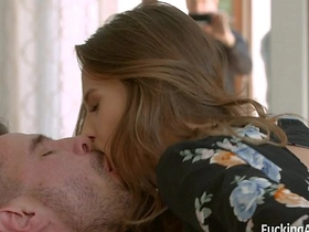 Jillian Janson's steamy encounter with a well-endowed lover and a cuckold