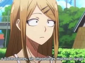 Japanese confectionery anime Dagashi Kashi in chapter 2