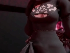 MMD dancer 2B's passionate performance in 2017
