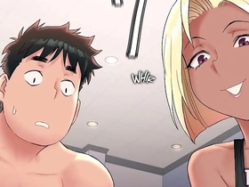 Yoga pants-clad anime girls get naughty in CFNM and hentai comics